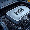 Icône detailing du compartiment moteur propre